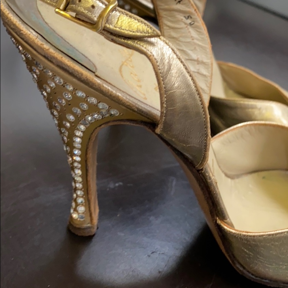 Charles Jacques Loup Heels Sz 5 - Picture 15 of 16